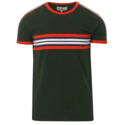 Cassette Retro 70s Stripe Tee (SB) -Cheap Outfits For Man Store madcap england cassette stripe tee rosin 1 35886.1661262048 2