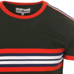 Cassette Retro 70s Stripe Tee (SB) -Cheap Outfits For Man Store madcap england cassette stripe tee rosin 3 54917.1661262050 2