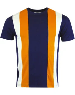 Afterglow Mod Stripe Panel Tee (C) -Cheap Outfits For Man Store madcap england centre panel tee navy a 40282.1661269221