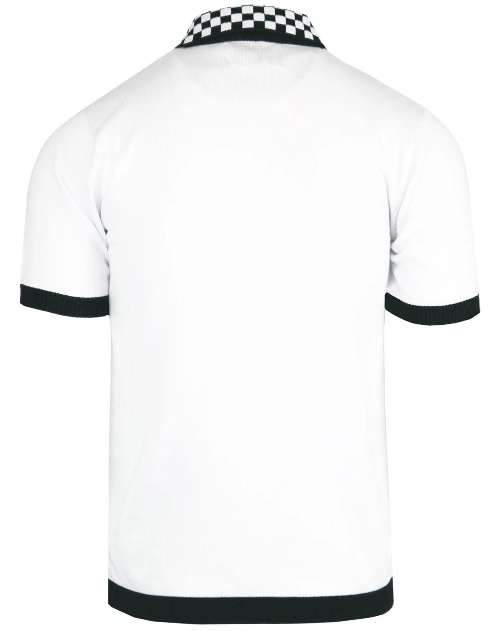 Charlie Mod Check Collar Polo Shirt 3 Charlie Mod Check Collar Polo Shirt