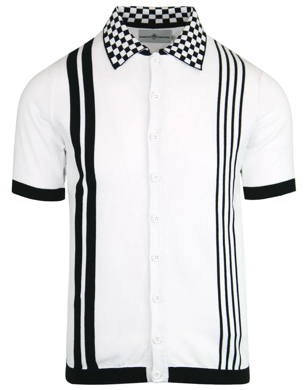 Charlie Mod Check Collar Polo Shirt 13 Charlie Mod Check Collar Polo Shirt - Image 11