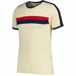 Disco Ringer Retro 70s Stripe Tee Y -Cheap Outfits For Man Store madcap england chest stripe taped sleeve ringer tee ecru 1 13076.1664289419