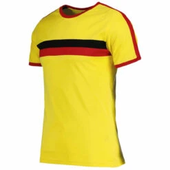 Disco Ringer Retro 70s Stripe Tee Y -Cheap Outfits For Man Store madcap england chest stripe taped sleeve ringer tee yellow 1 32311.1664289434