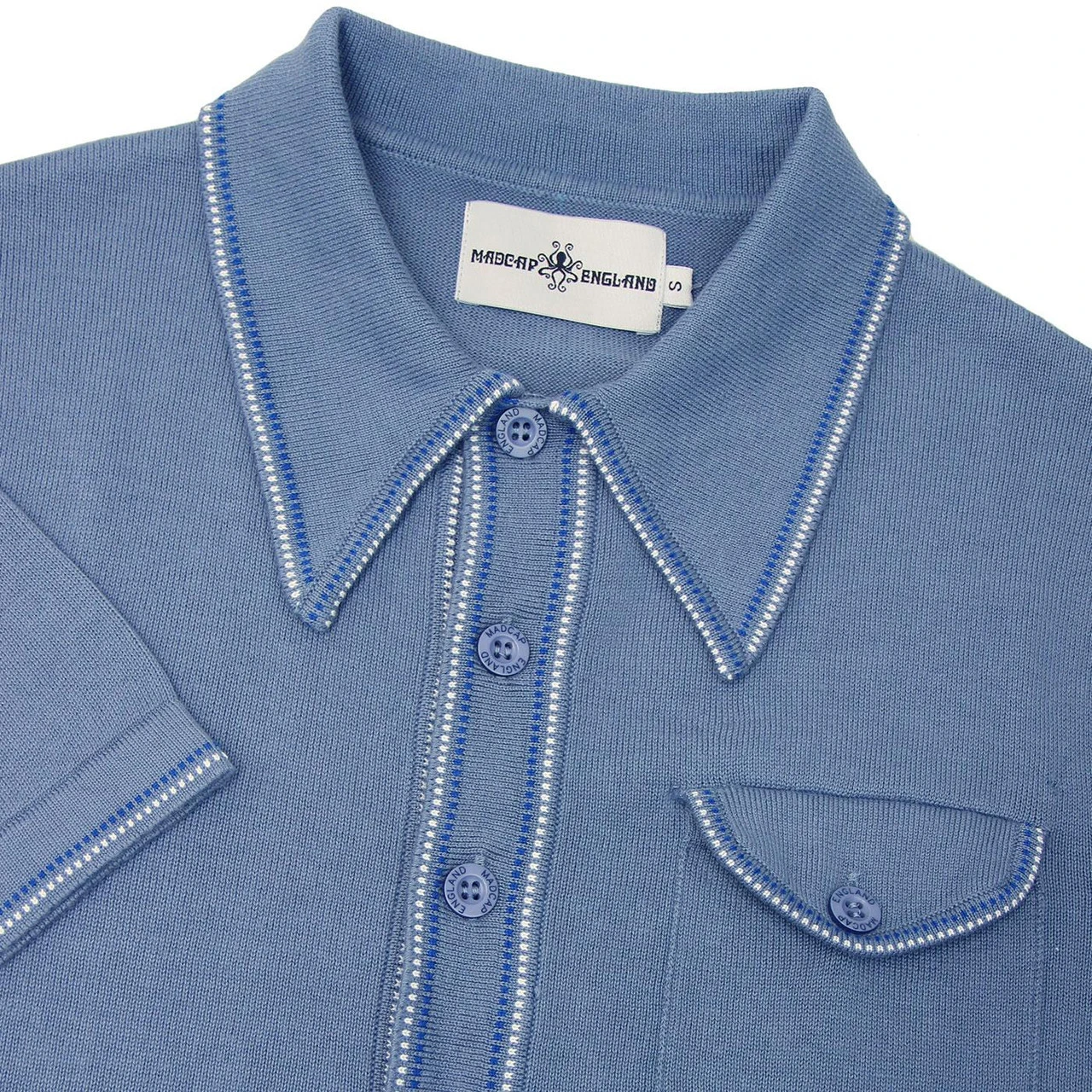 Crawdaddy Micro Dash Knit Polo (IP) 21 Crawdaddy Micro Dash Knit Polo (IP) - Image 19