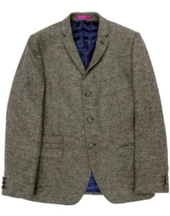 Mod Donegal 3 Button Suit Jacket -Cheap Outfits For Man Store madcap england donegal suit jacket 3 22755.1661271058