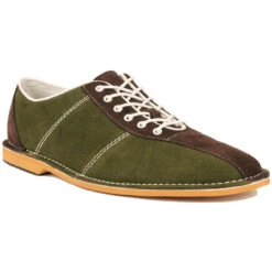 The Dude Retro Mod Bowling Shoes -Cheap Outfits For Man Store madcap england dude bowling shoes green 4 79618.1661263593 2