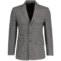 Dylan Brushed Dogtooth Mod Blazer -Cheap Outfits For Man Store madcap england dylan dogtooth brushed wool blend blazer 2 45058.1682089164