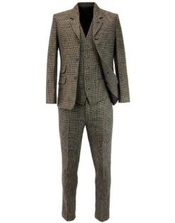 Dylan Mod Brushed Dogtooth Blazer -Cheap Outfits For Man Store madcap england dylan dogtooth suit 3 07163.1661270192
