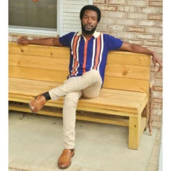 Farlowe Mod Stripe Knit Polo Top WS -Cheap Outfits For Man Store madcap england farlow polo1 21054.1661263004