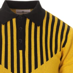 Firebird Mod Waffle Stripe Polo -Cheap Outfits For Man Store madcap england firebird waffle stripe polo freesia 3 11974.1661262972