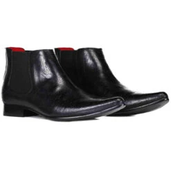 Gauntlet Mod Paisley Chelsea Boots -Cheap Outfits For Man Store madcap england gauntlet paisley chelsea boots black 2 13784.1667399084