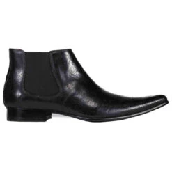 Gauntlet Mod Paisley Chelsea Boots -Cheap Outfits For Man Store madcap england gauntlet paisley chelsea boots black 4 65089.1667399083
