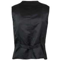 Gingham High Fasten Lapel Waistcoat -Cheap Outfits For Man Store madcap england gingham waistcoat 2 54279.1661266725