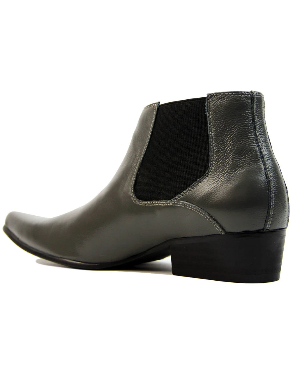 Dexter Retro Mod Chelsea Boots GREY 5 Dexter Retro Mod Chelsea Boots GREY - Image 3