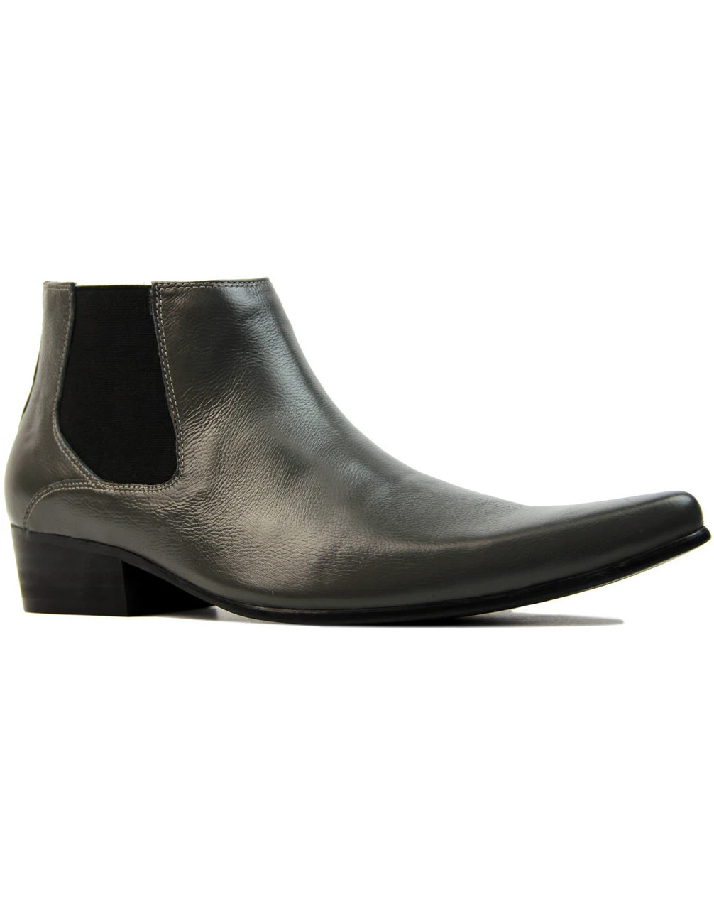 Dexter Retro Mod Chelsea Boots GREY 6 Dexter Retro Mod Chelsea Boots GREY - Image 4