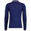 Apollo Mod Grid Check Big Collar Zip Polo Cardigan In Navy -Cheap Outfits For Man Store madcap england grid knit ring zip polo cardigan navy mc1069 11 65699.1693991796