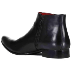 Gunslinger Retro 70s Chelsea Boots -Cheap Outfits For Man Store madcap england gunslinger chelsea boots black 3 94268.1666956519