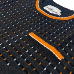 Hawkins Mod Jacquard Dash Front Jumper In Black 19 Hawkins Mod Jacquard Dash Front Jumper In Black -Cheap Outfits For Man Store madcap england hawkins jacquard dash jumper black 4 09737.1695997620