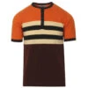 Hoople Stripe Knit Grandad Top -Cheap Outfits For Man Store madcap england hoople stripe knit grandad top fondue fudge 4 26850.1661263023