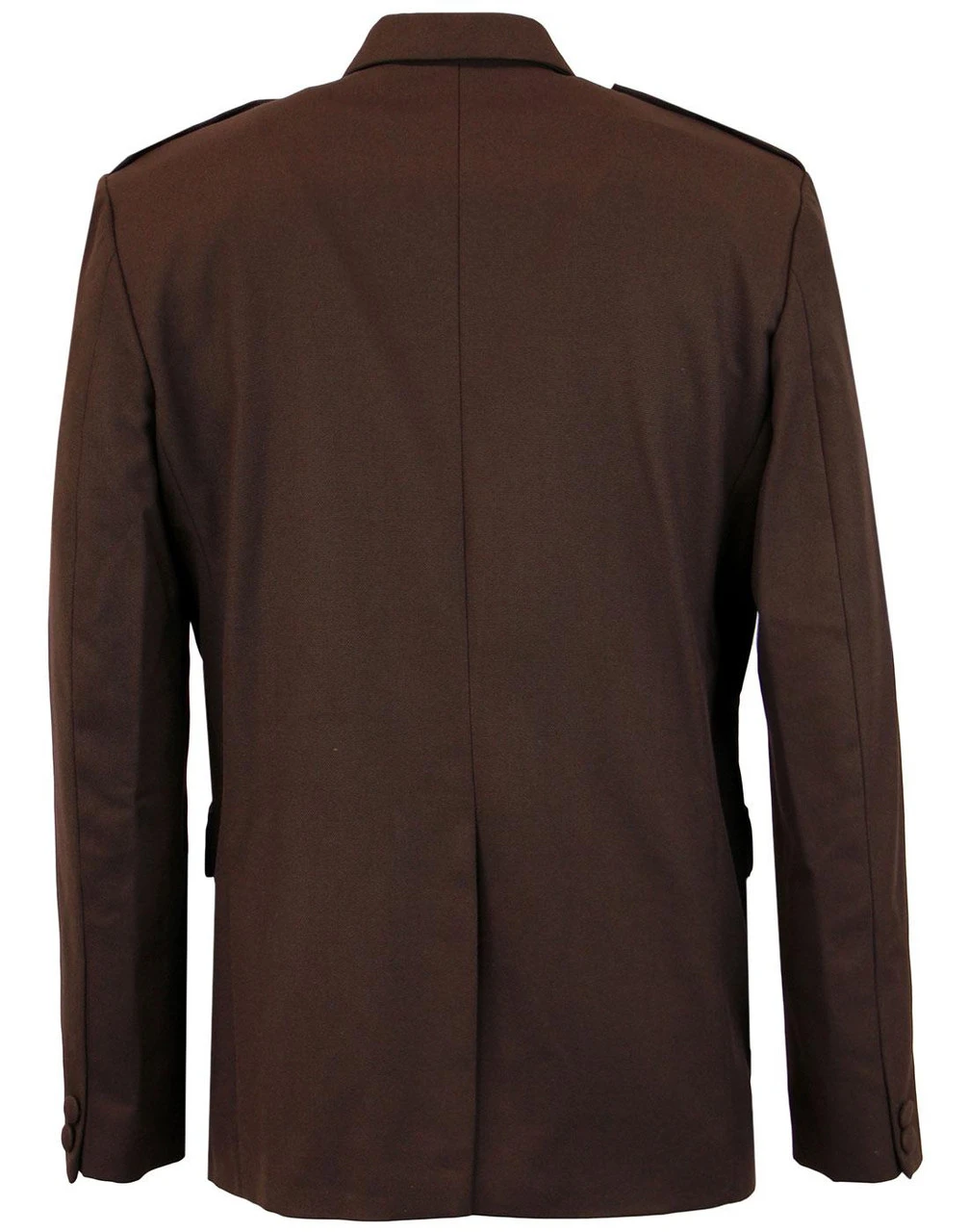 60s Mod Hopsack Safari Jacket BROWN 3 60s Mod Hopsack Safari Jacket BROWN