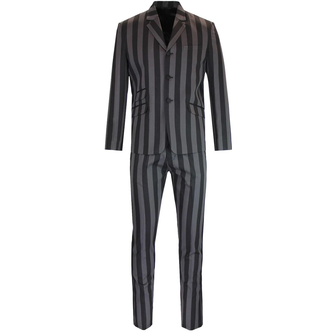 Inferno 60s Mod Stripe Blazer (B/G) 6 Inferno 60s Mod Stripe Blazer (B/G) - Image 4