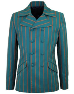 Howl Double Breasted Stripe Blazer -Cheap Outfits For Man Store madcap england jaffa howl db blazer 2 49829.1661268831