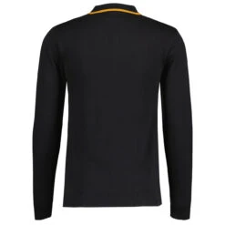 Junot Mod Waffle Stripe Knit Polo B -Cheap Outfits For Man Store madcap england junot stripe panel popcorn waffle knit polo black 1 95609.1692021003