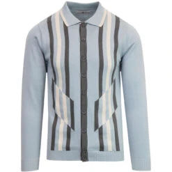 Kazimir Abstract Stripe Polo (BF) 9 Kazimir Abstract Stripe Polo (BF) -Cheap Outfits For Man Store madcap england kazimir stripe polo cardigan blue fog 3 88887.1661265833