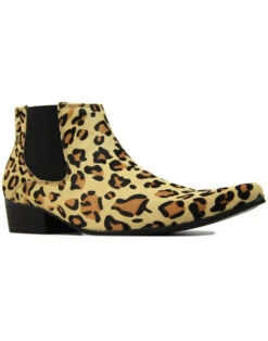 Stewart Leopard Print Chelsea Boots -Cheap Outfits For Man Store madcap england leopard chelsea boots 3 71822.1661270674