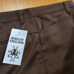 Logan Bootcut Hopsack Trousers (St) -Cheap Outfits For Man Store madcap england logan bootcut hopsack trousers chocolate brown 4 03618.1661261714 2