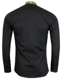 Avory 60s Mandarin Collar Shirt (B) -Cheap Outfits For Man Store madcap england mandarin shirt black 4 42790.1661270605