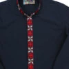 Avory 60s Mandarin Collar Shirt (W) -Cheap Outfits For Man Store madcap england mandarin shirt navy 2 25915.1661270622 1