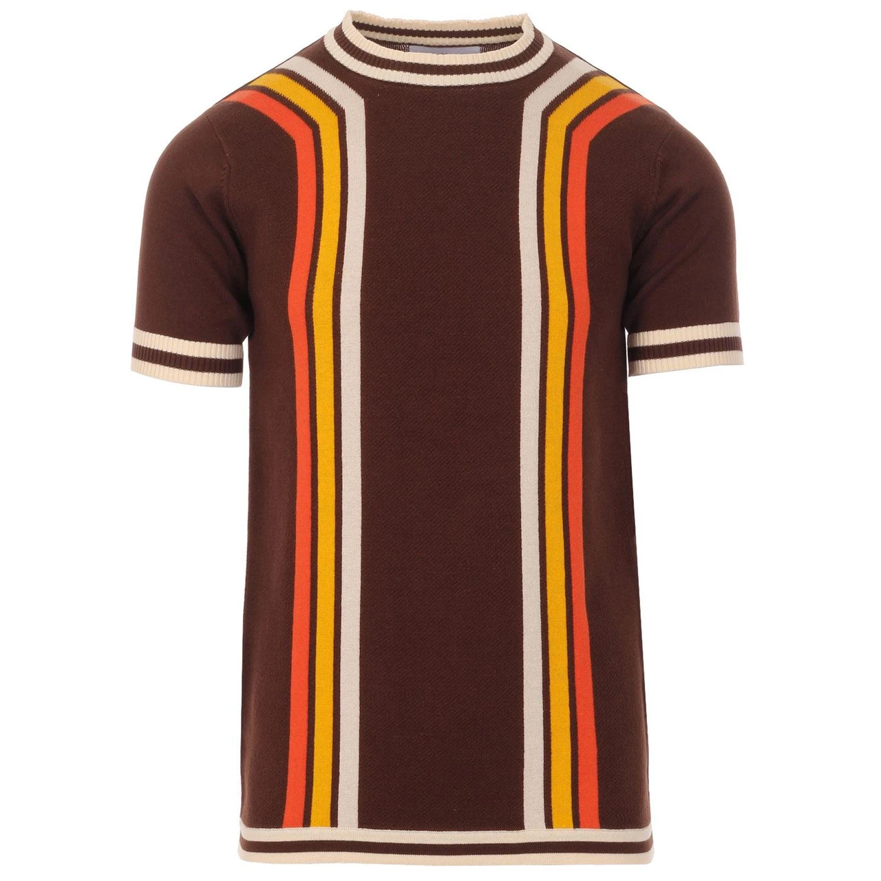 Modernista 70s Waffle Stripe Tee E 5 Modernista 70s Waffle Stripe Tee E - Image 3