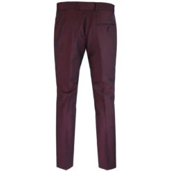 Mod Mohair Tonic Trousers BURGUNDY -Cheap Outfits For Man Store madcap england mohair suit trousers burgundy 2 45971.1679071004