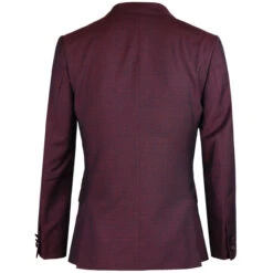 Mod Mohair Tonic Suit Jacket (Burg) -Cheap Outfits For Man Store madcap england mohair tonic blazer burgundy 2 43432.1676647793
