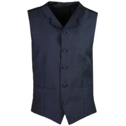 60s Mod Mohair Tonic Waistcoat NAVY -Cheap Outfits For Man Store madcap england mohair tonic waistcoat navy 1 43529.1661266503