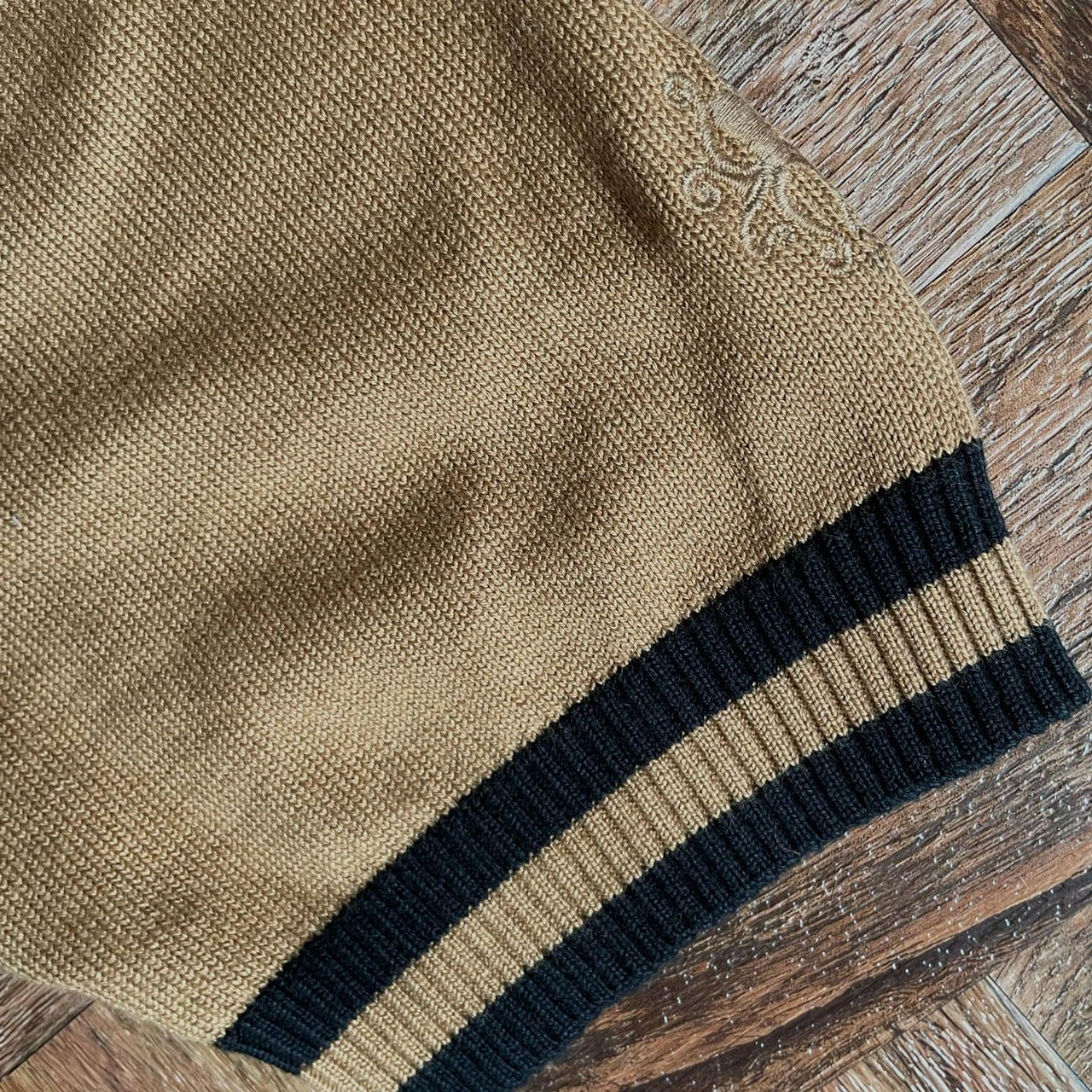 Moon 60s Mod Tipped Knitted Tee Navy 16 Moon 60s Mod Tipped Knitted Tee Navy - Image 14