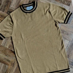 Moon Mod Tipped Knit Tee (FallLeaf) 31 Moon Mod Tipped Knit Tee (FallLeaf) -Cheap Outfits For Man Store madcap england moon fall leaf4 57915.1661260818 6