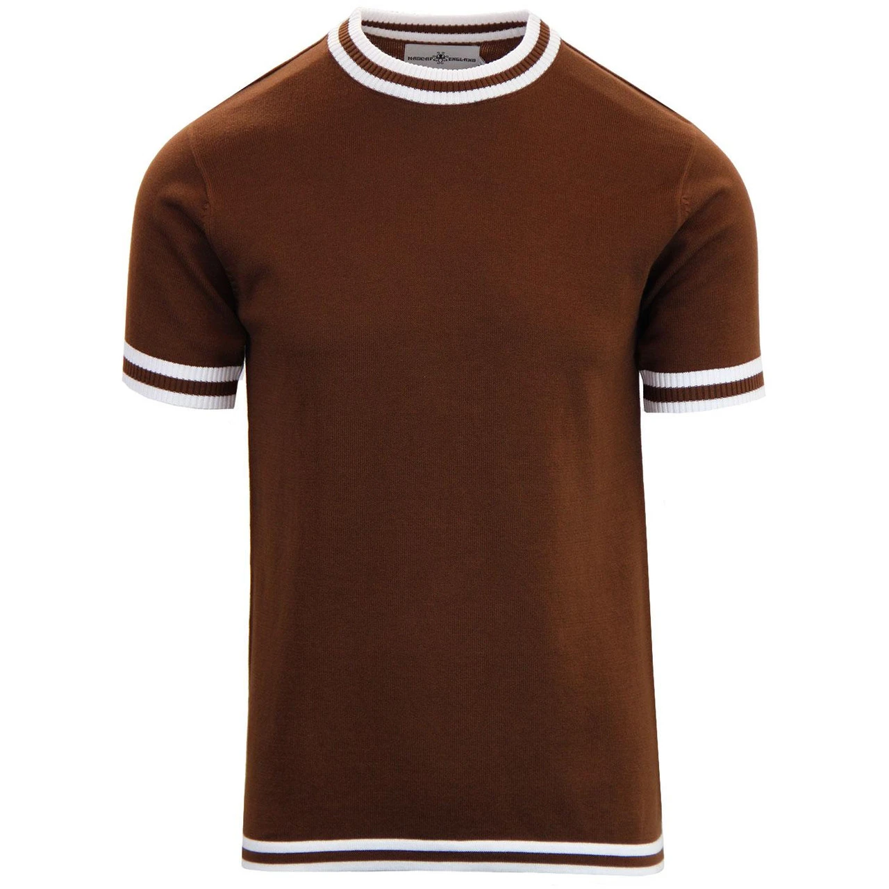 Moon Mod Tipped Knit Tee Cinnamon 17 Moon Mod Tipped Knit Tee Cinnamon - Image 15