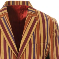Offbeat Cord Mod Stripe Blazer (C) -Cheap Outfits For Man Store madcap england offbeat cord stripe sb blazer 3 67671.1661261775