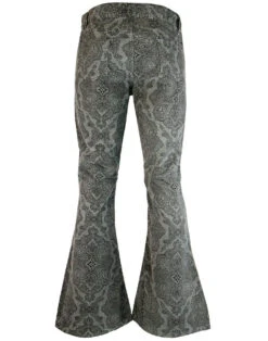 Paisley Rave Twill 70s Bellbottoms -Cheap Outfits For Man Store madcap england paisley rave cords silver 2 94718.1661269152 3