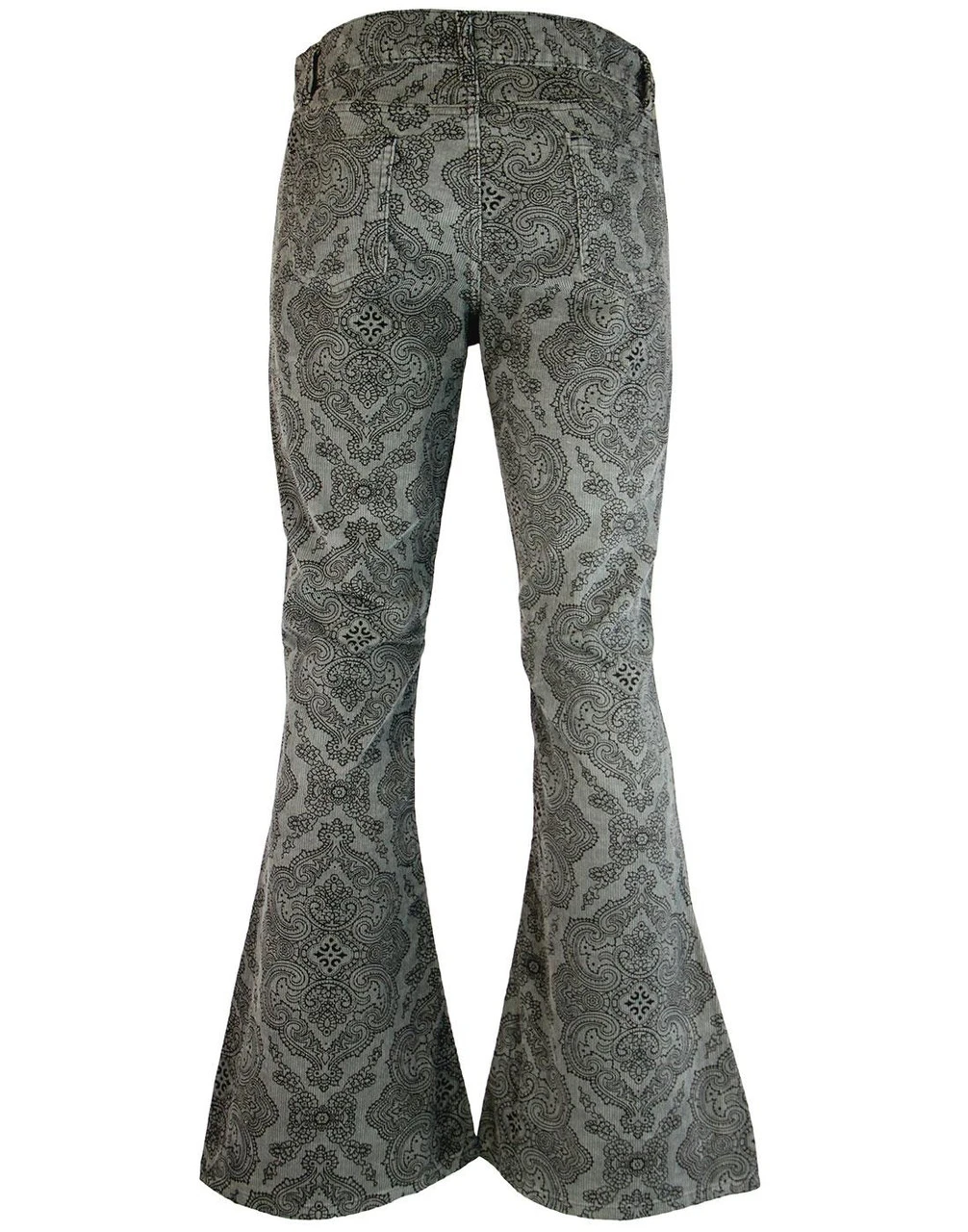 Paisley Rave 1970s Cord Bellbottoms 18 Paisley Rave 1970s Cord Bellbottoms - Image 16