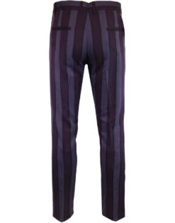 Speakeasy Mod Slim Stripe Trousers 5 Speakeasy Mod Slim Stripe Trousers -Cheap Outfits For Man Store madcap england purple stripe flares 3 45047.1661267836