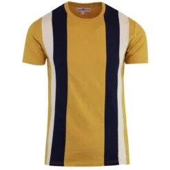 Afterglow Mod Stripe Panel Tee (C) -Cheap Outfits For Man Store madcap england racing stripe tee harvest 3 62834.1661267135