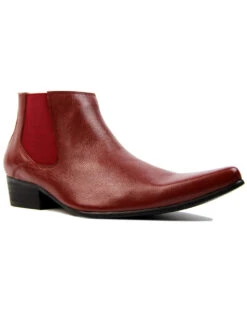 Dexter Retro Mod Chelsea Boots RED -Cheap Outfits For Man Store madcap england red chelsea boots 4 53430.1661270702