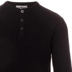 Caine Ribbed Grandad Top (Rust) 33 Caine Ribbed Grandad Top (Rust) -Cheap Outfits For Man Store madcap england ribbed grandad top black 2 85368.1661264042