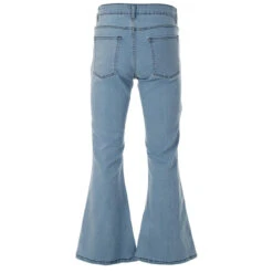 Rock 70s Blue Stitch Flares (BW) -Cheap Outfits For Man Store madcap england rock flares bleachwash blue stitch 2 65261.1661261085 1