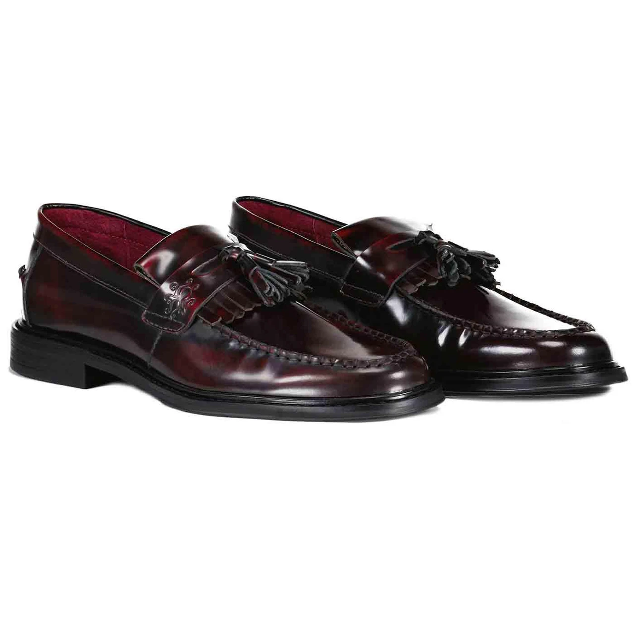Rock Steady Mod Tassel Loafer BLACK 5 Rock Steady Mod Tassel Loafer BLACK - Image 3
