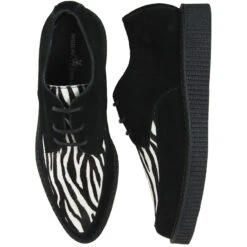 Rocket 50s Zebra Brothel Creepers