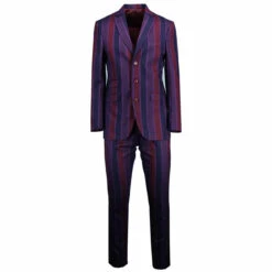 Offbeat 60s Mod Boating Blazer (P) 9 Offbeat 60s Mod Boating Blazer (P) -Cheap Outfits For Man Store madcap england sb boating stripe suit purple mix slim trousers 1 03599.1664290798